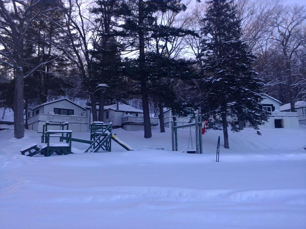 Little Hawk Resort & Marina Algonquin Highlands Buitenkant foto